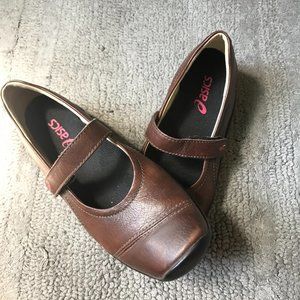 WOLKY Women's Brown Leather Moccasin Shoe